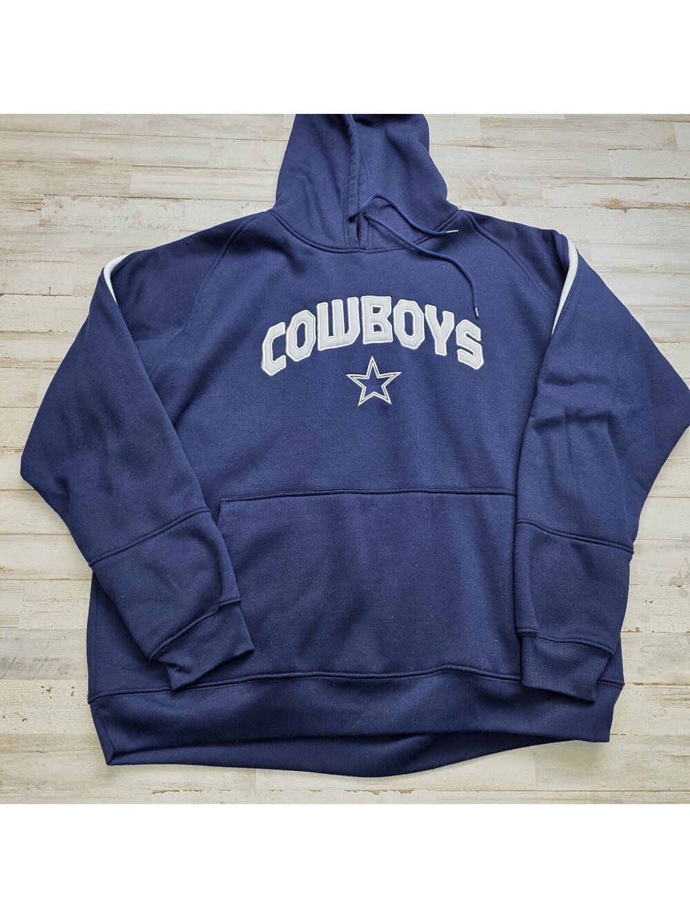 NFL Dallas Cowboys Authentic Apparel Men’s Blue Hoodie Sweatshirt Size XXL